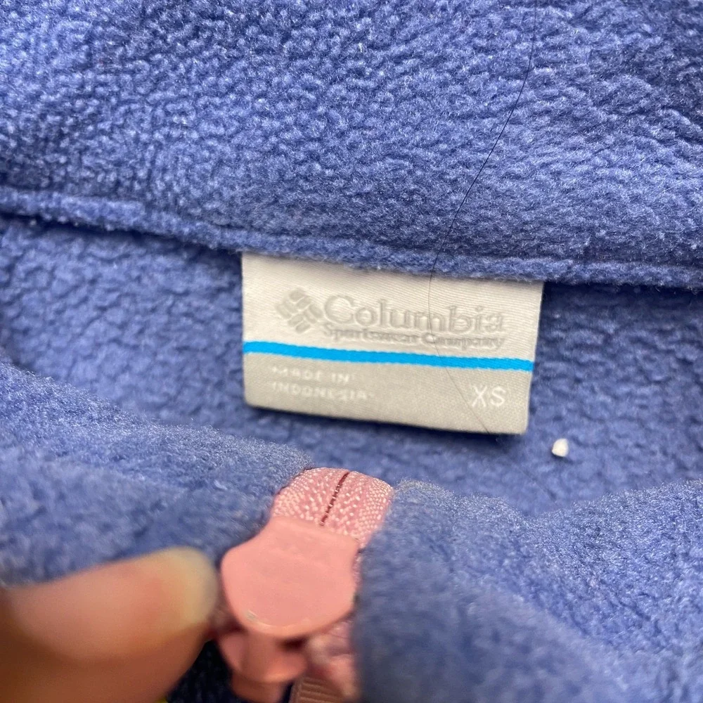 Columbia fleece full